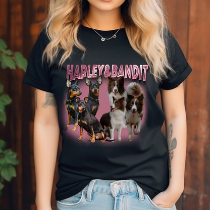 Custom Pet Photo Shirt Vintage Shirt