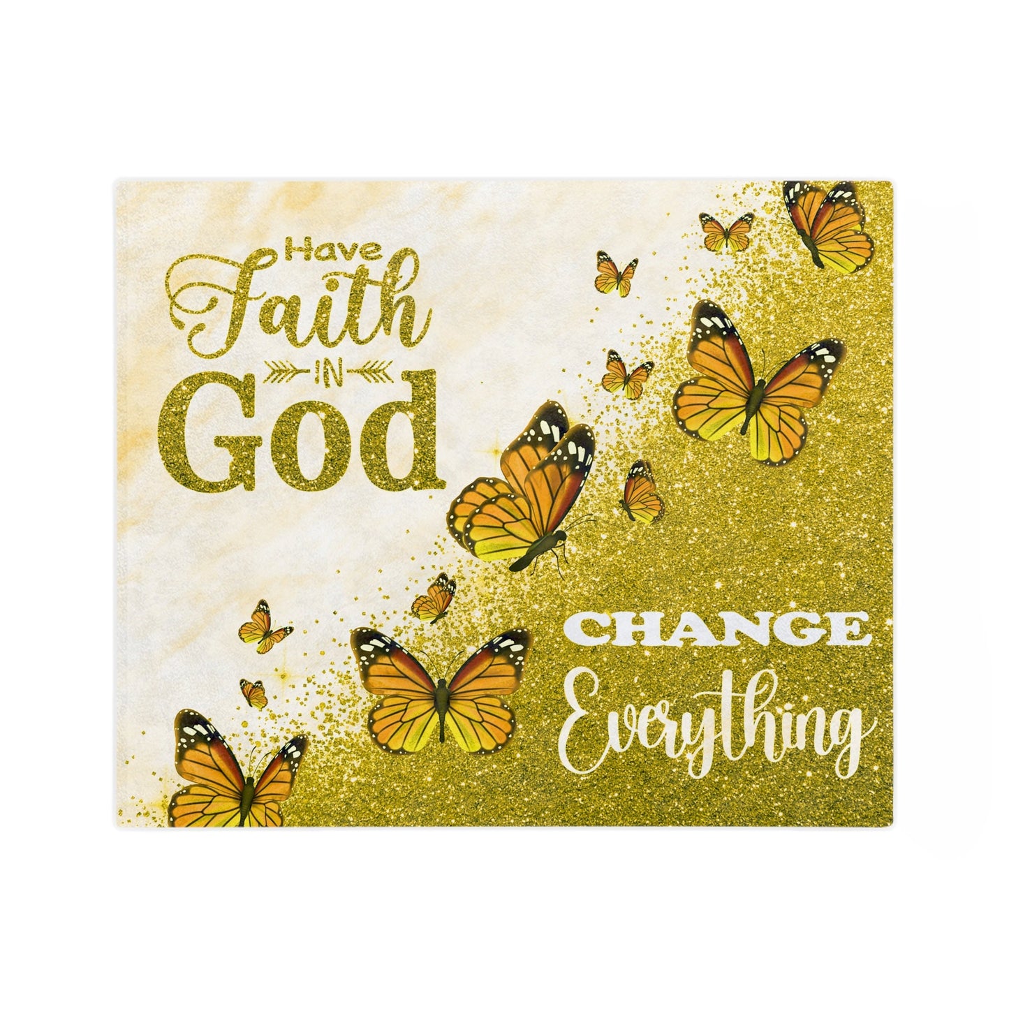 Have Faith In God Blanket Inspirational Gifts For Women Bible Christian Jesus Lover Religious Mom Grandma Daughter Aunt Sister Cousin Friend